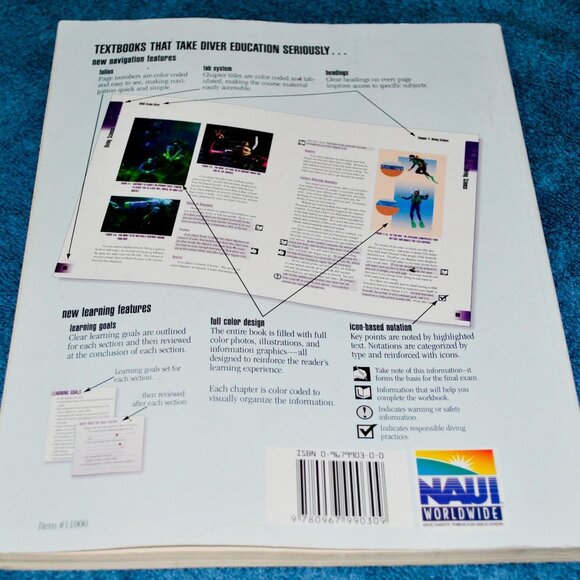 NAUI Scuba Diver Used Book - Picture 2 of 3